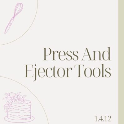 1.4.12 PRESS AND EJECTOR TOOLS