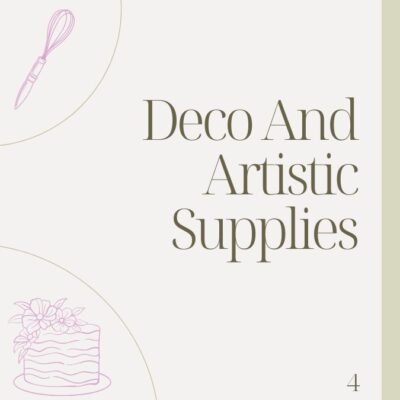 4 DECO AND ARTISTIC SUPPLIES