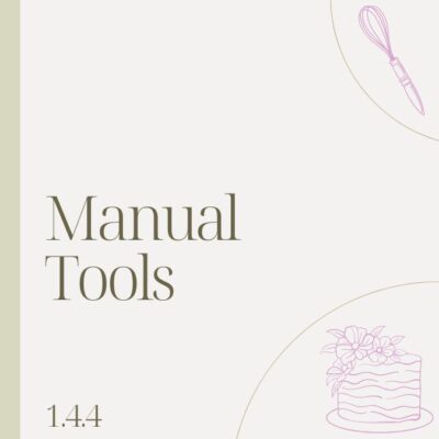 1.4.4 MANUAL TOOLS